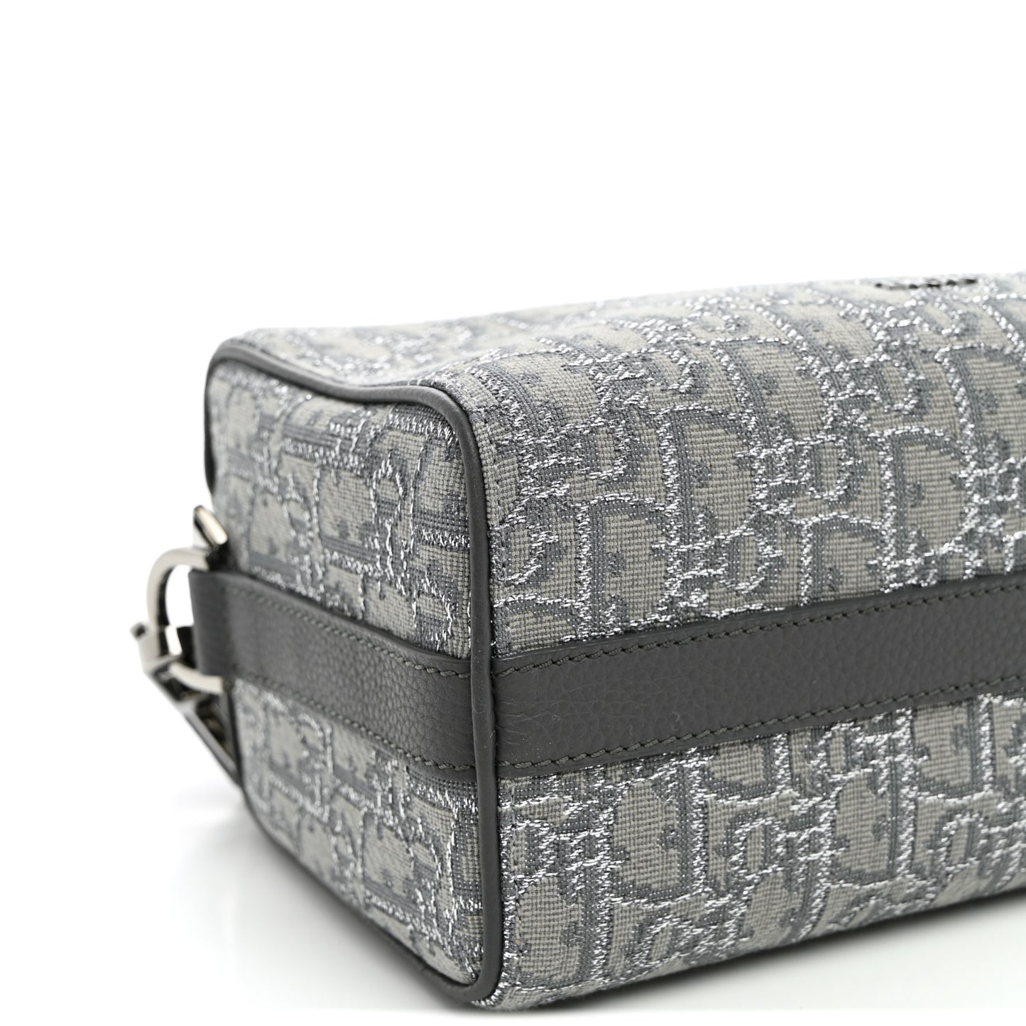 Oblique Jacquard Lingot 22 Bag Silver
