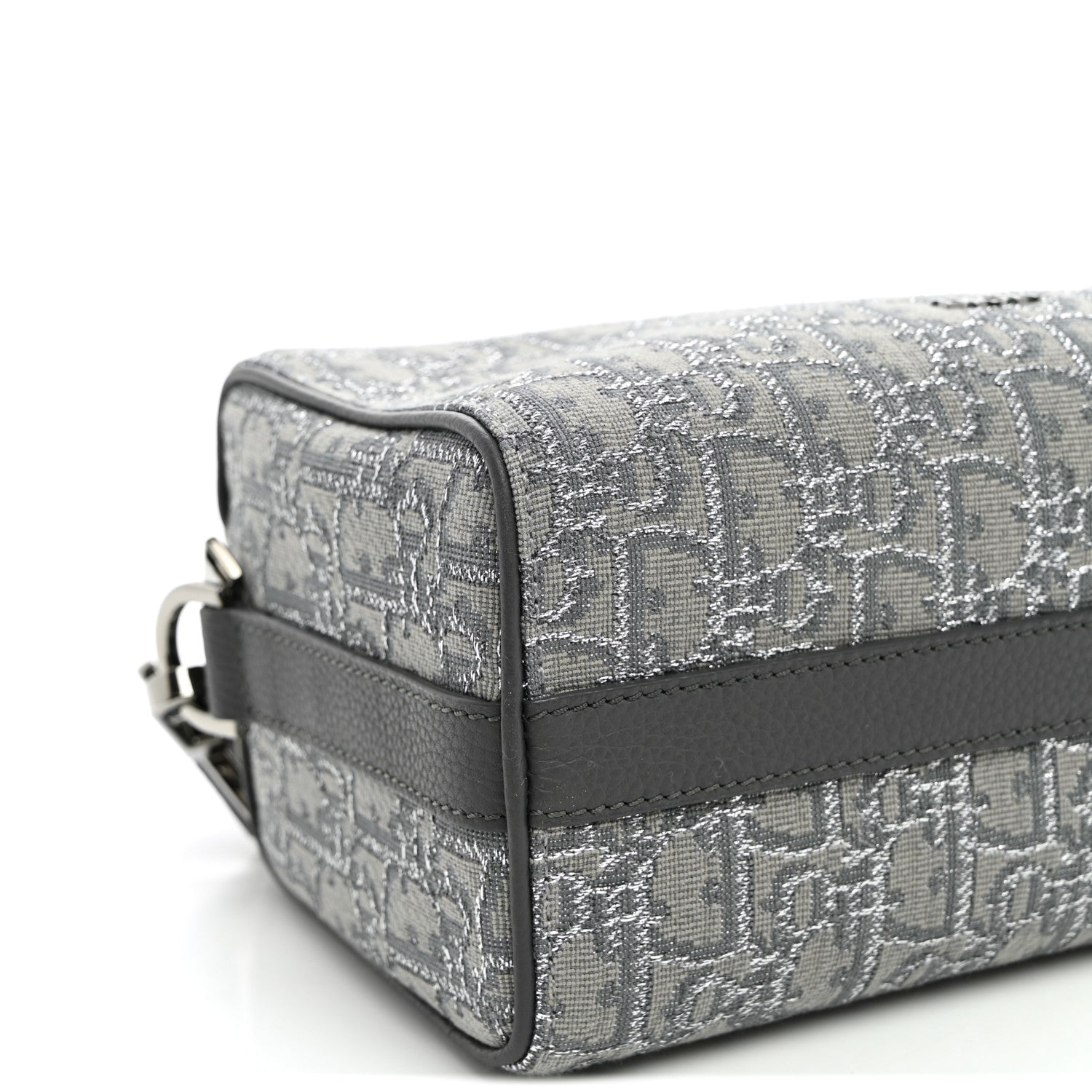 Christian Dior Oblique Jacquard Lingot 22 Bag Silver 8 of 9