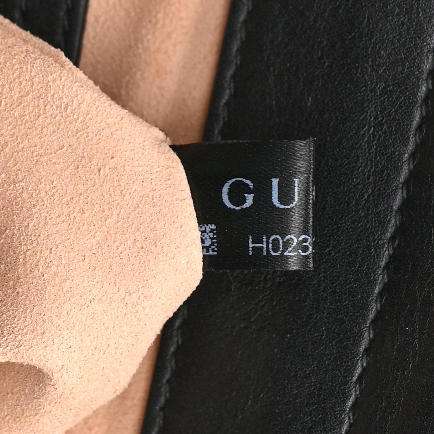 Gucci Guccissima Signature Medium Shoulder Tote Bag Black 8 of 12