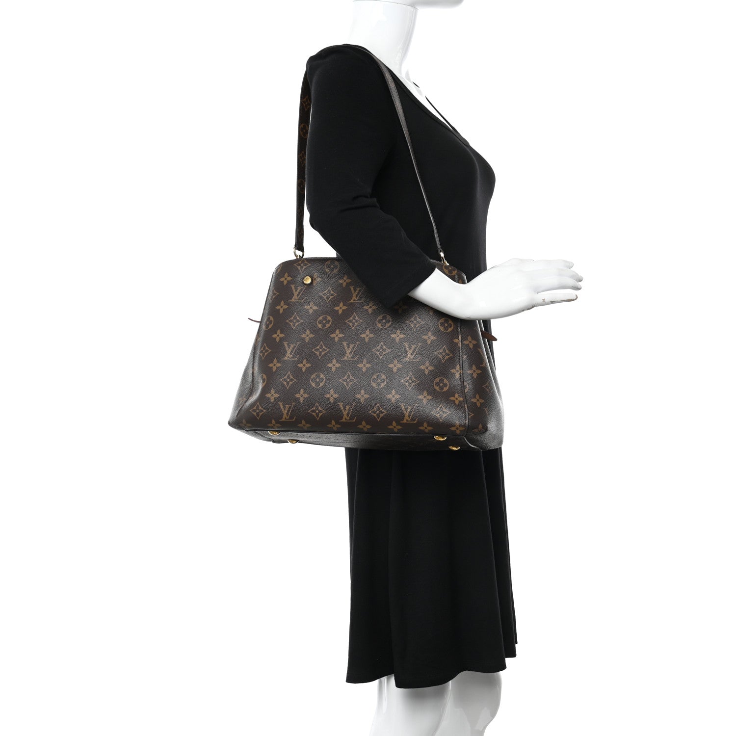 Louis Vuitton Monogram Montaigne MM 2 of 13