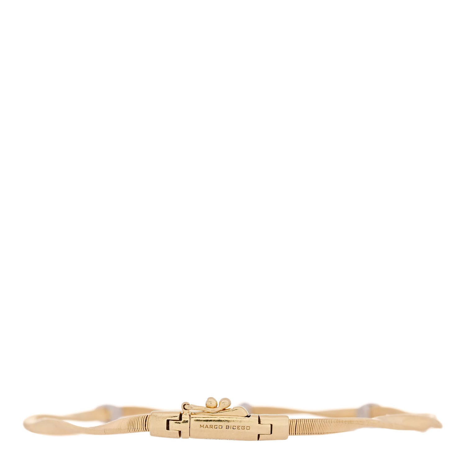 Marco Bicego 18K Yellow White Gold Marrakech Bracelet 2 of 4