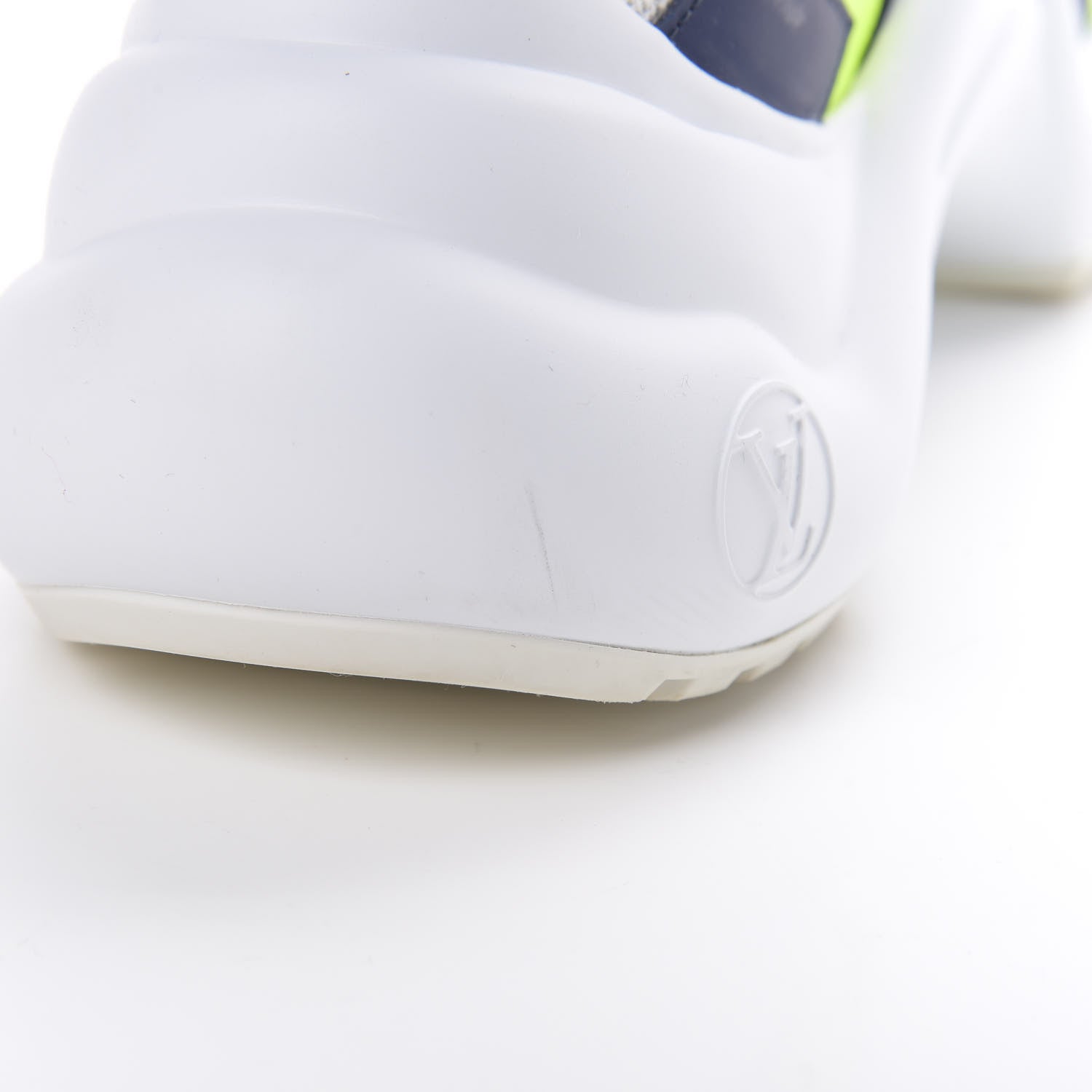 Louis Vuitton Calfskin Technical Nylon LV Archlight Sneakers 39 Yellow 8 of 9