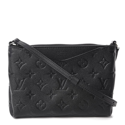 Louis Vuitton Empreinte Pallas Crossbody Black 1 of 10