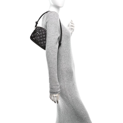 Chanel Calfskin Quilted Cambon Pochette Brown 2 of 12