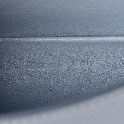 Celine Grained Calfskin Small Trotteur Pale Blue 7 of 9