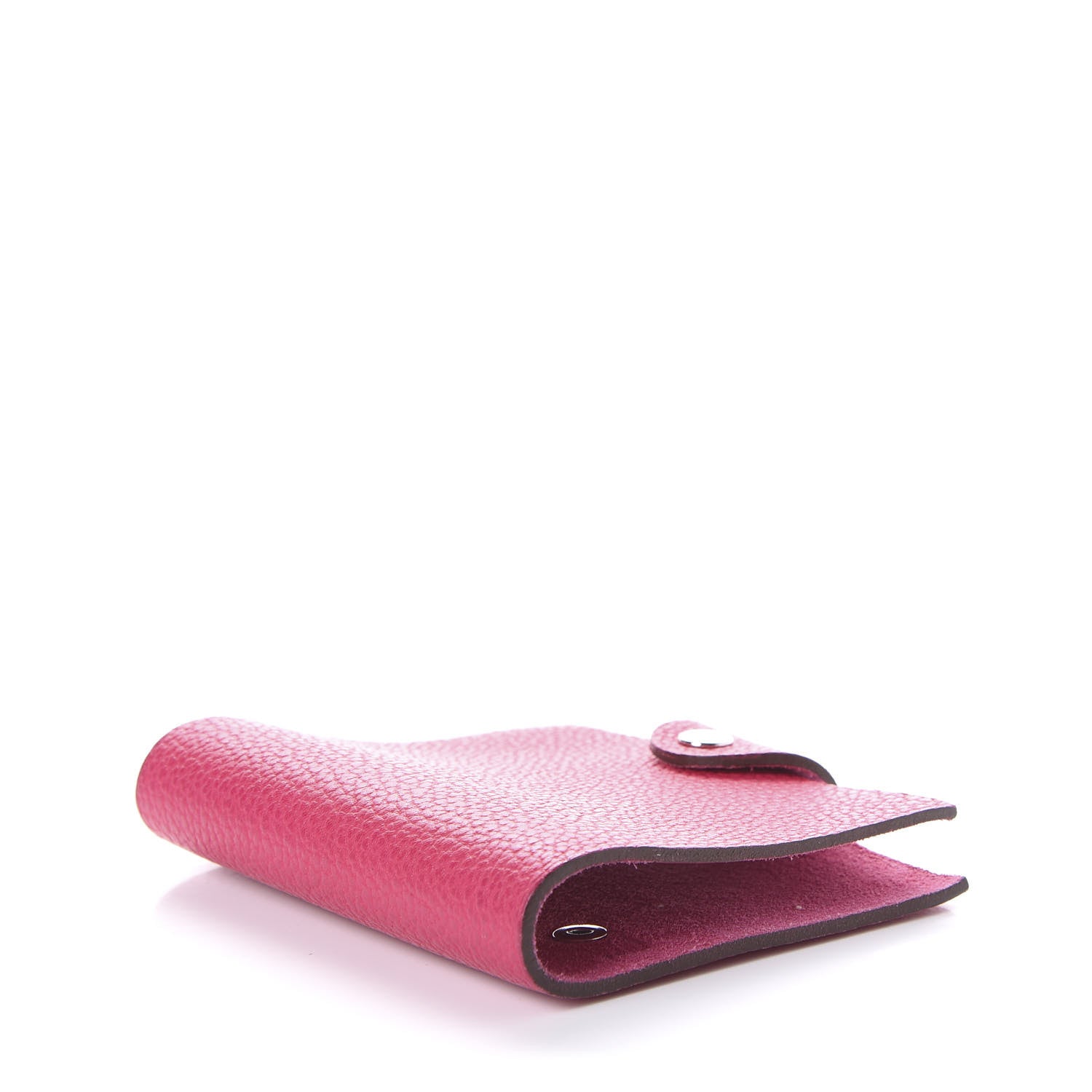 Hermes Togo Ulysse Mini Notebook Rose Shocking 3 of 10
