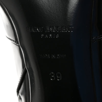 Saint Laurent Vitello Marilyn Betty 70 Ankle Zip Boots 39 Black 7 of 8