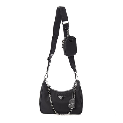 Prada Nylon Re-Edition 2005 Shoulder Bag Black 1 of 11