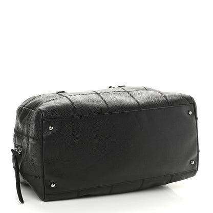 Chanel Caviar Square Stitched Tote Black 3 of 8