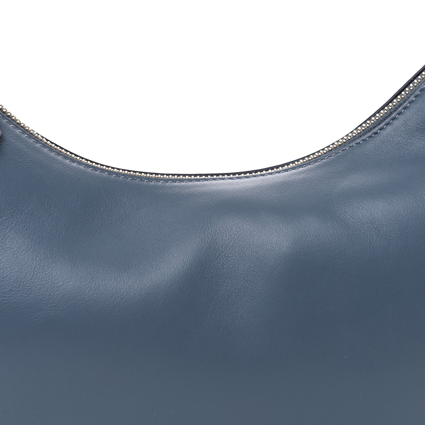 Vitello Grace Matte Small Fendigraphy Hobo Bag Tempesta