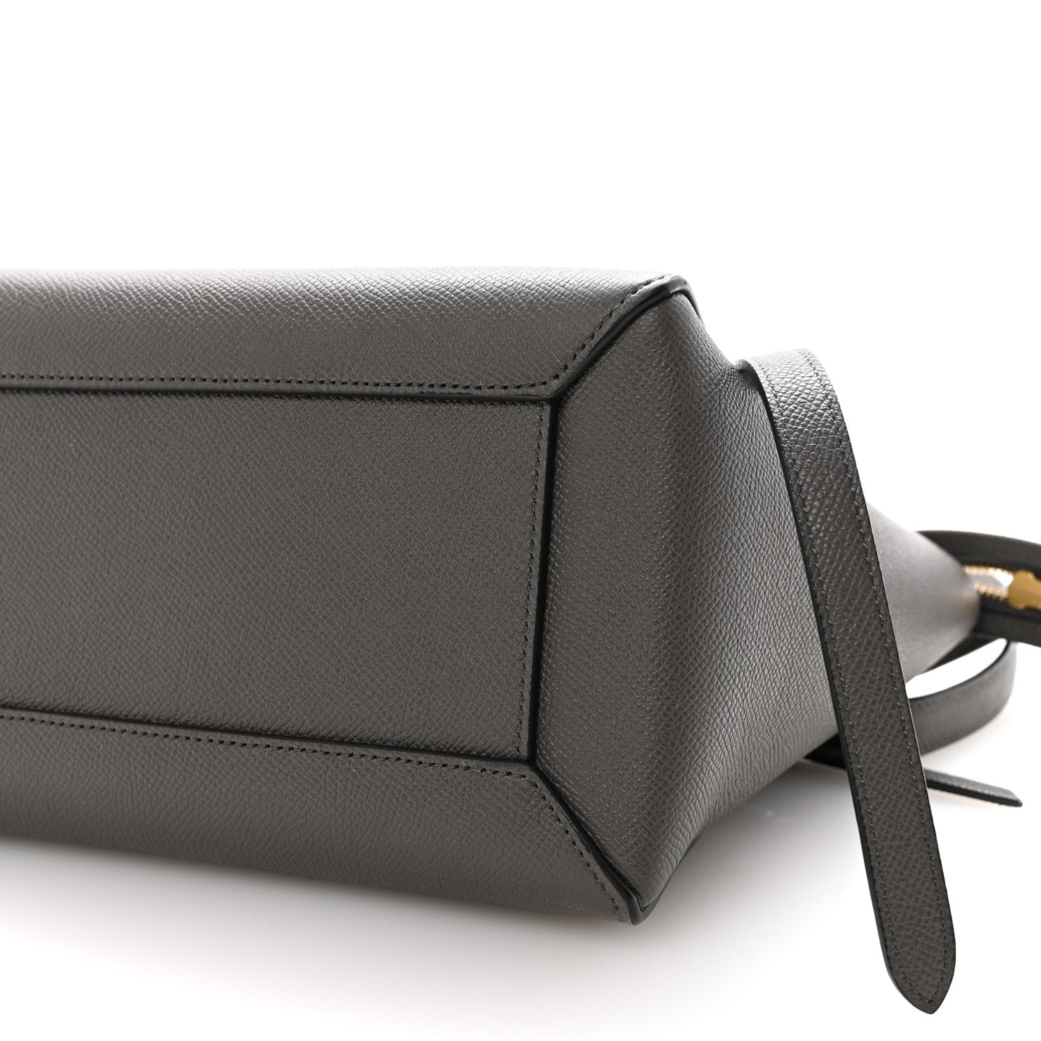 Celine Baby Grained Calfskin Micro Belt Bag Grey 10 of 10