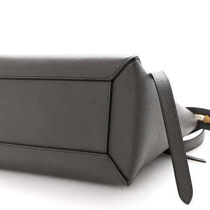 Celine Baby Grained Calfskin Micro Belt Bag Grey 10 of 10