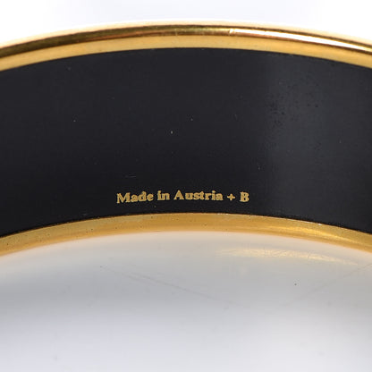 Hermes Enamel Printed Celestial Mythology Wide Bracelet 70 Bleu 4 of 6