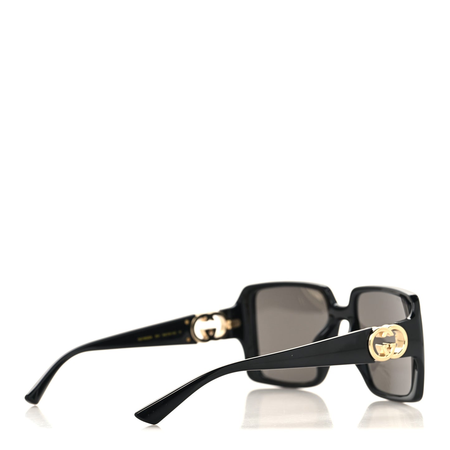 Acetate Square Sunglasses GG1692SA Black