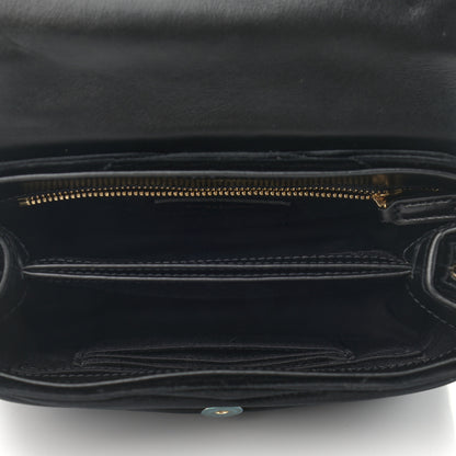 Saint Laurent Velvet Y Quilted Monogram Toy Loulou Chain Satchel French Black 5 of 11