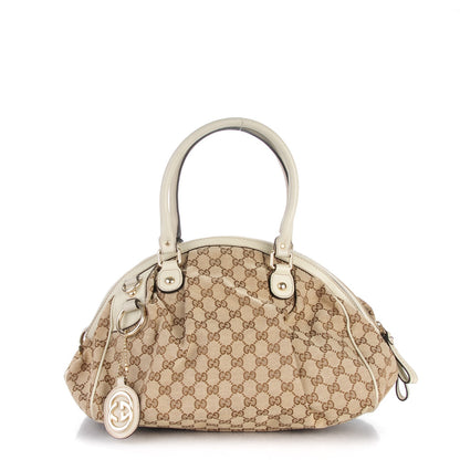 Gucci Monogram Medium Sukey Boston Off White 1 of 7
