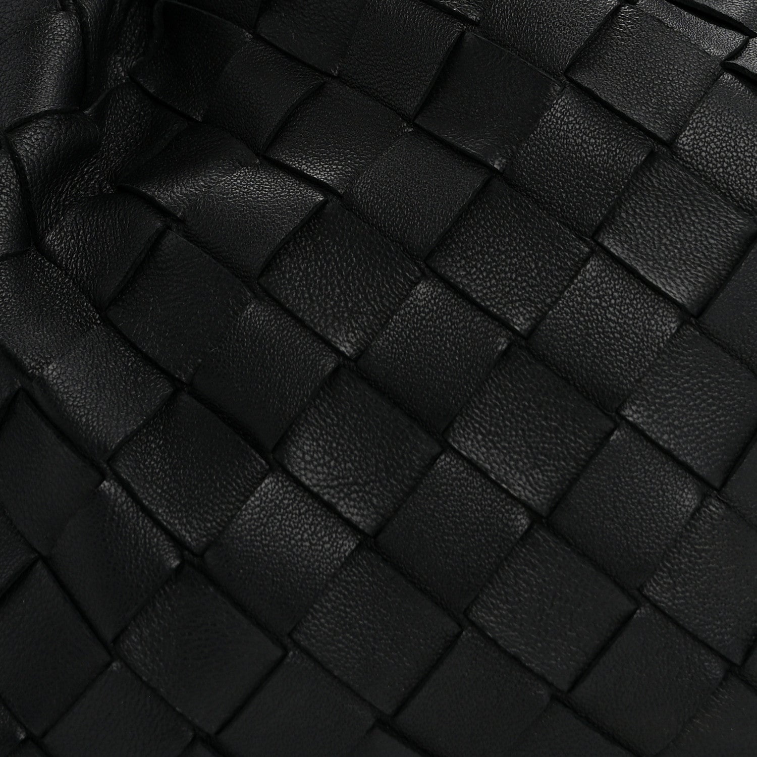Bottega Veneta Nappa Maxi Intrecciato The Pouch Oversized Clutch Black 9 of 11