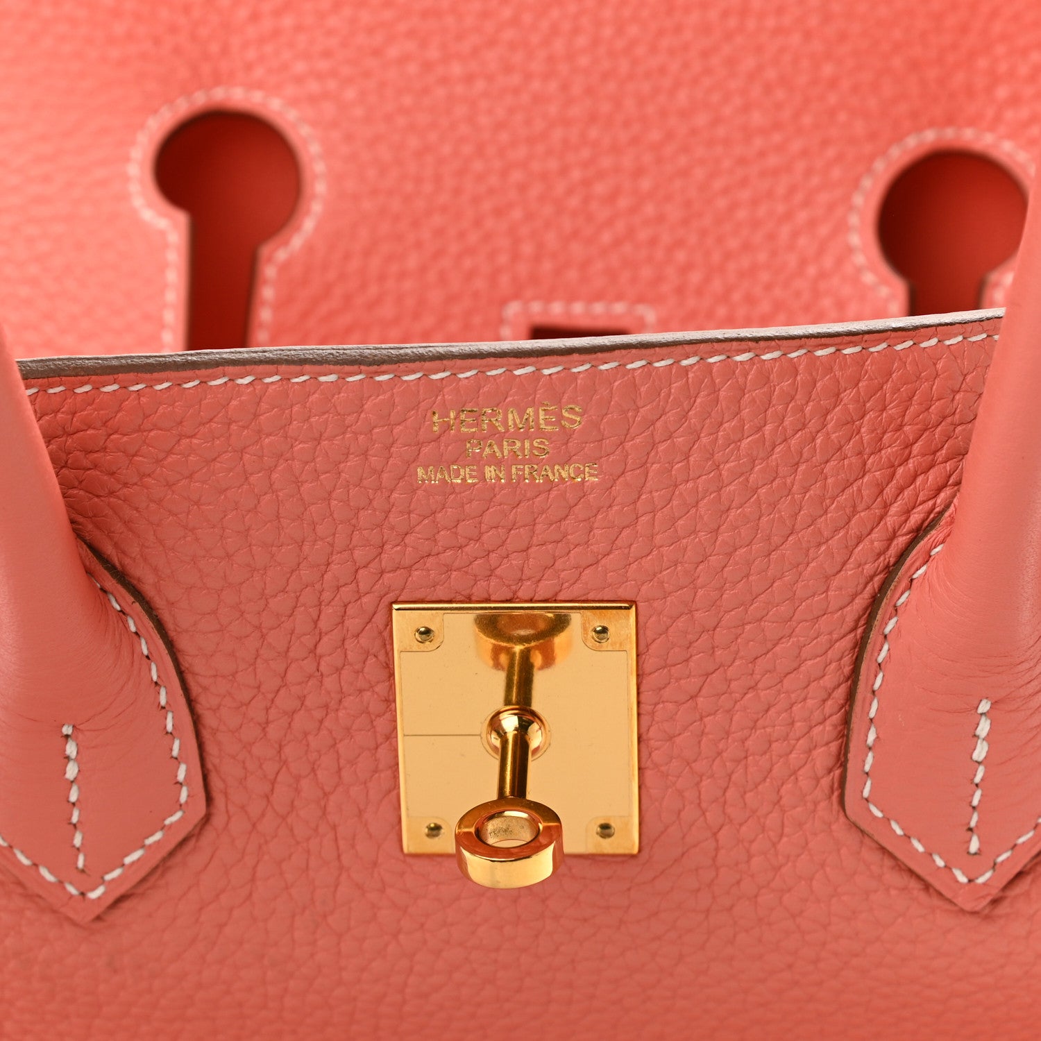 Hermes Taurillon Clemence Birkin 35 Crevette 6 of 11