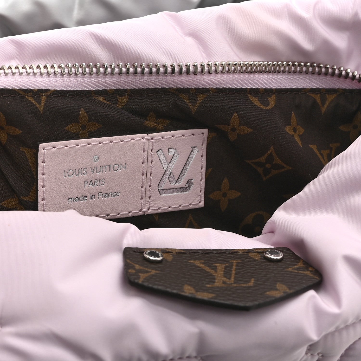 Louis Vuitton Econyl Monogram Pillow Maxi Multi Pochette Accessories Silver Pale Pink 8 of 11