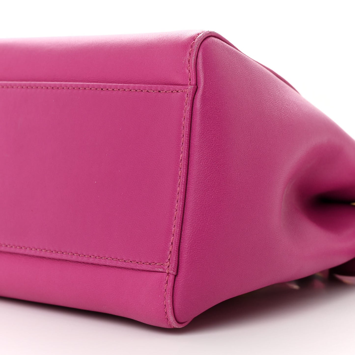 Nappa Mini Peekaboo Iconic Satchel Magenta