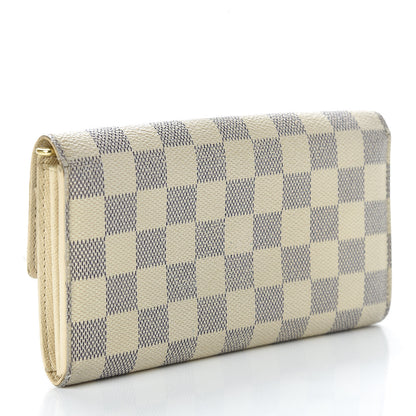 Louis Vuitton Damier Azur Sarah Wallet 3 of 6