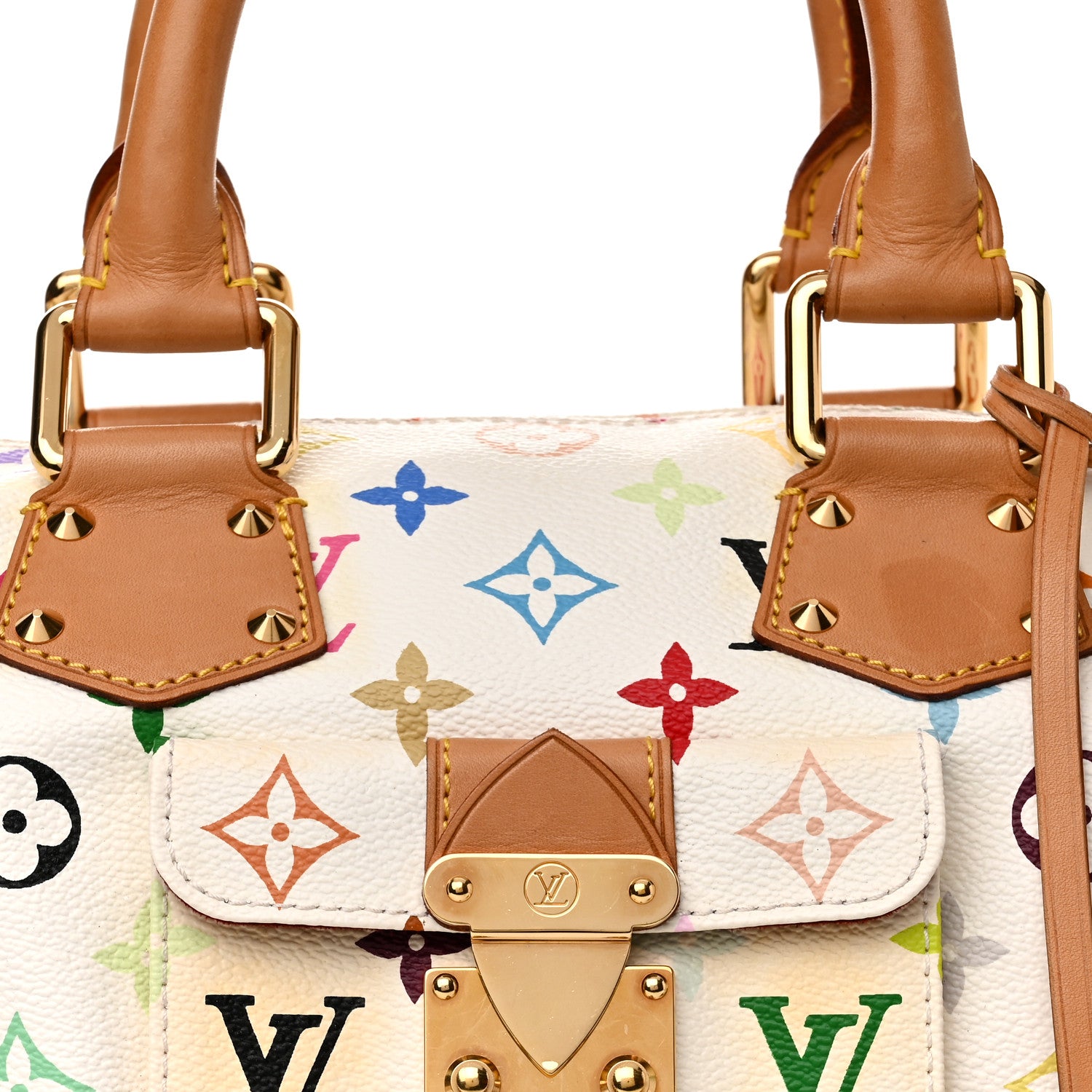 Louis Vuitton Monogram Multicolor Speedy 30 White 12 of 12