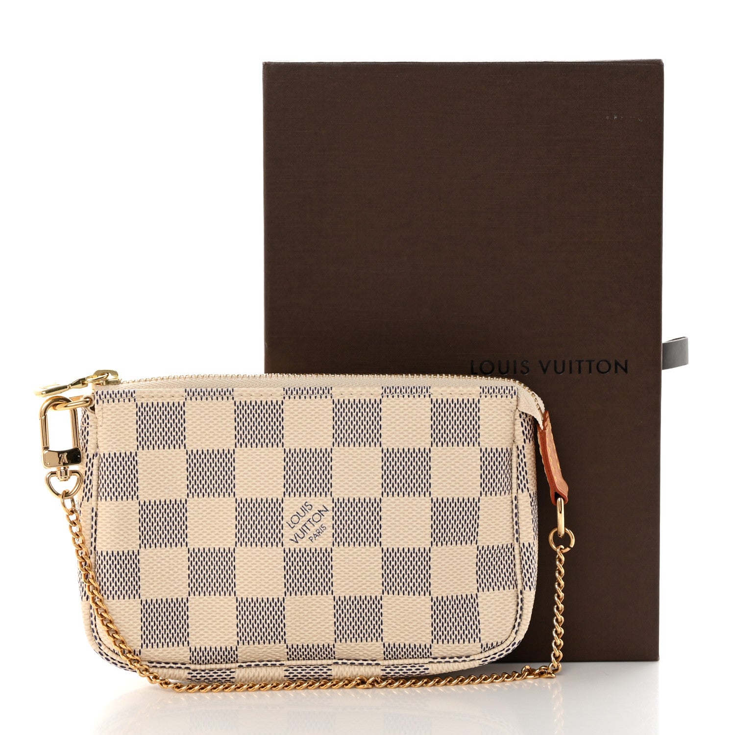 Louis Vuitton Damier Azur Mini Pochette Accessories 8 of 8