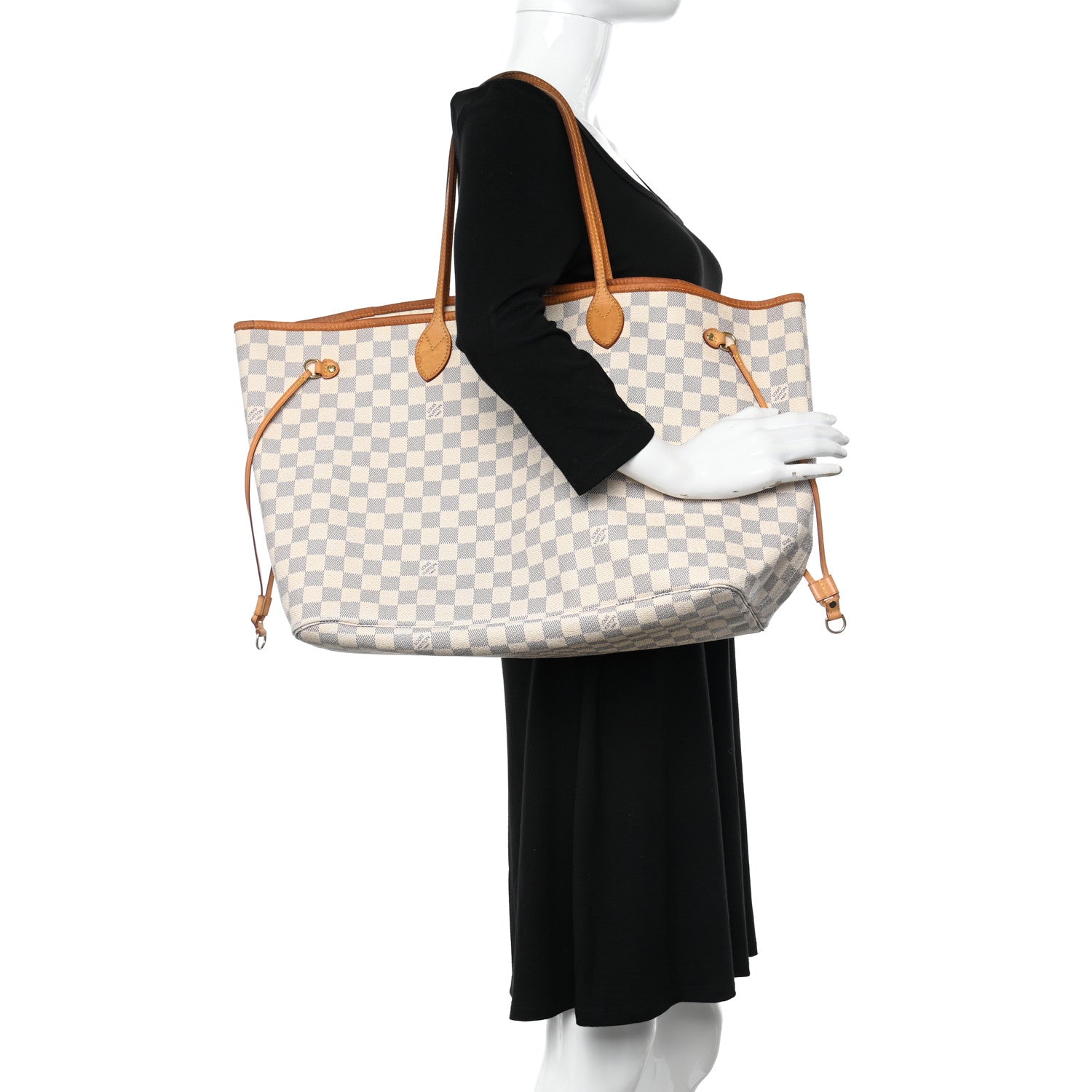 Louis Vuitton Damier Azur Neverfull GM 2 of 11