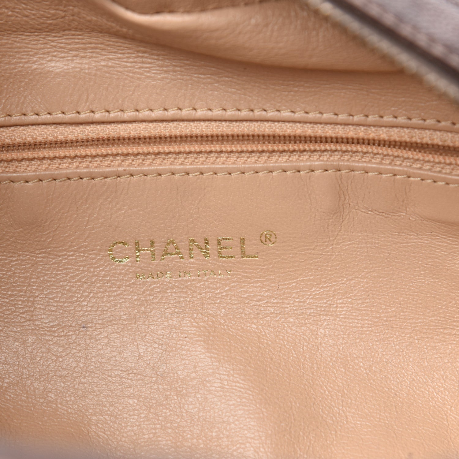 Chanel Goatskin Medium Luxe Ligne Bowler Brown 8 of 15