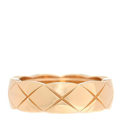 Chanel 18K Yellow Gold Small Coco Crush Ring 57 8 1 of 6
