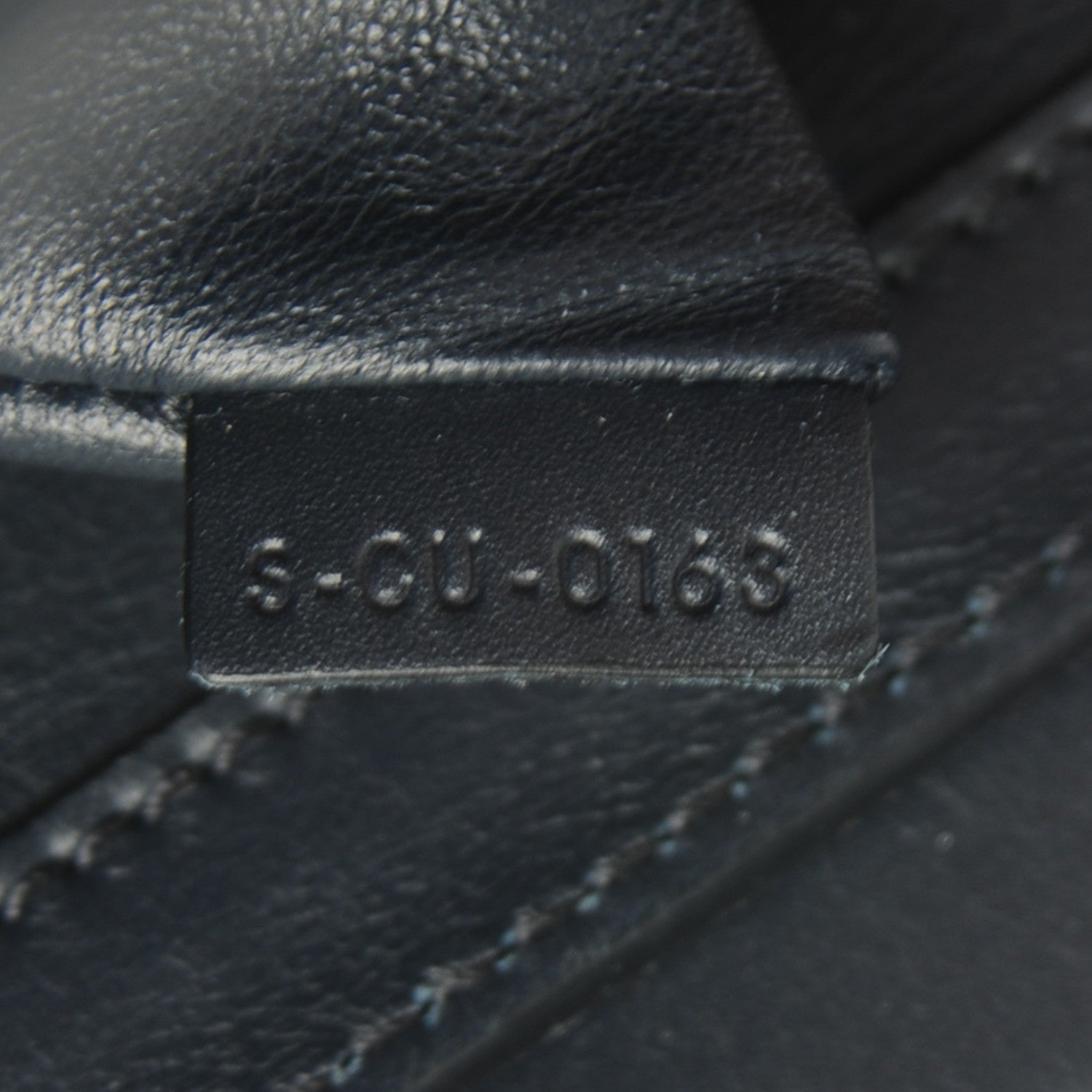 Celine Smooth Calfskin Micro Luggage Navy Blue 7 of 8