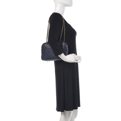 Chanel Caviar Quilted Camera Case Dark Navy 2 of 9