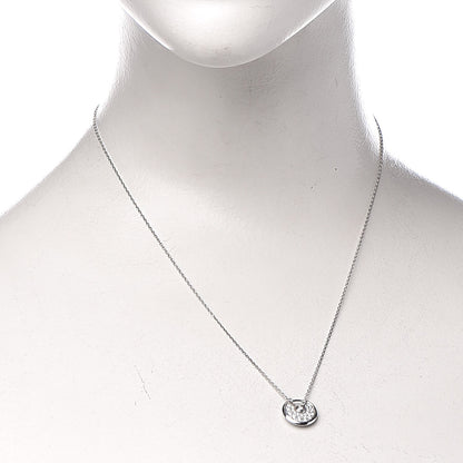 Cartier 18K White Gold Diamond XS Amulette de Pendant Necklace 2 of 7