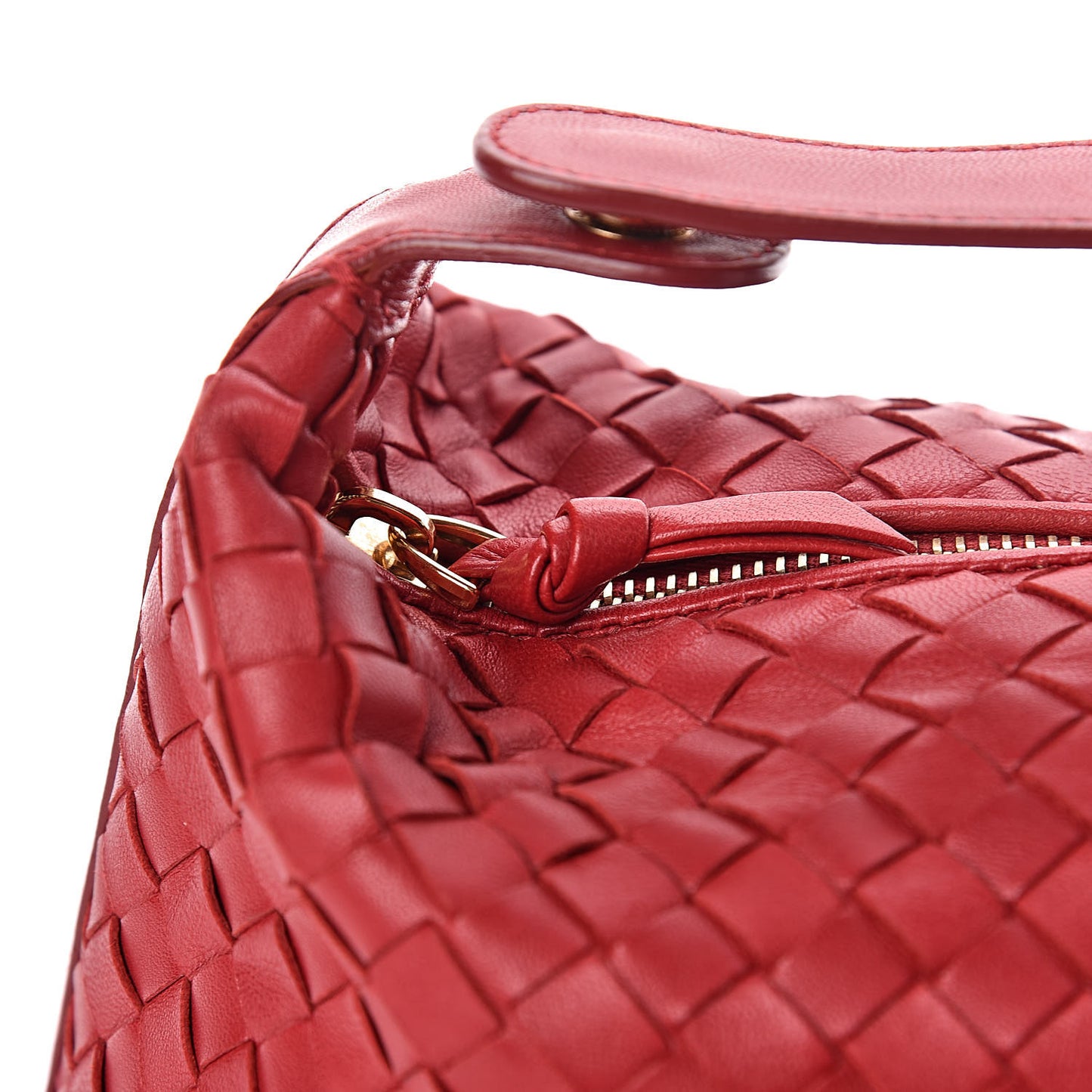 Nappa Intrecciato Large Cosmetic Case Carmino