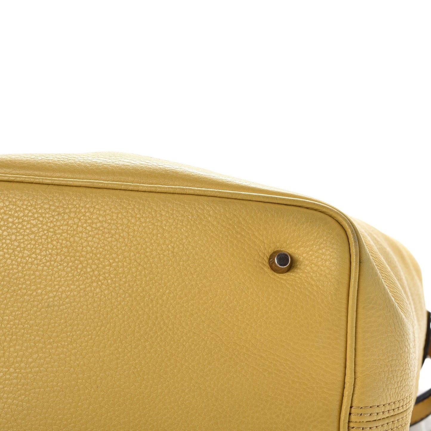 Grainy Calfskin Medium Susanna Hobo Bright Straw