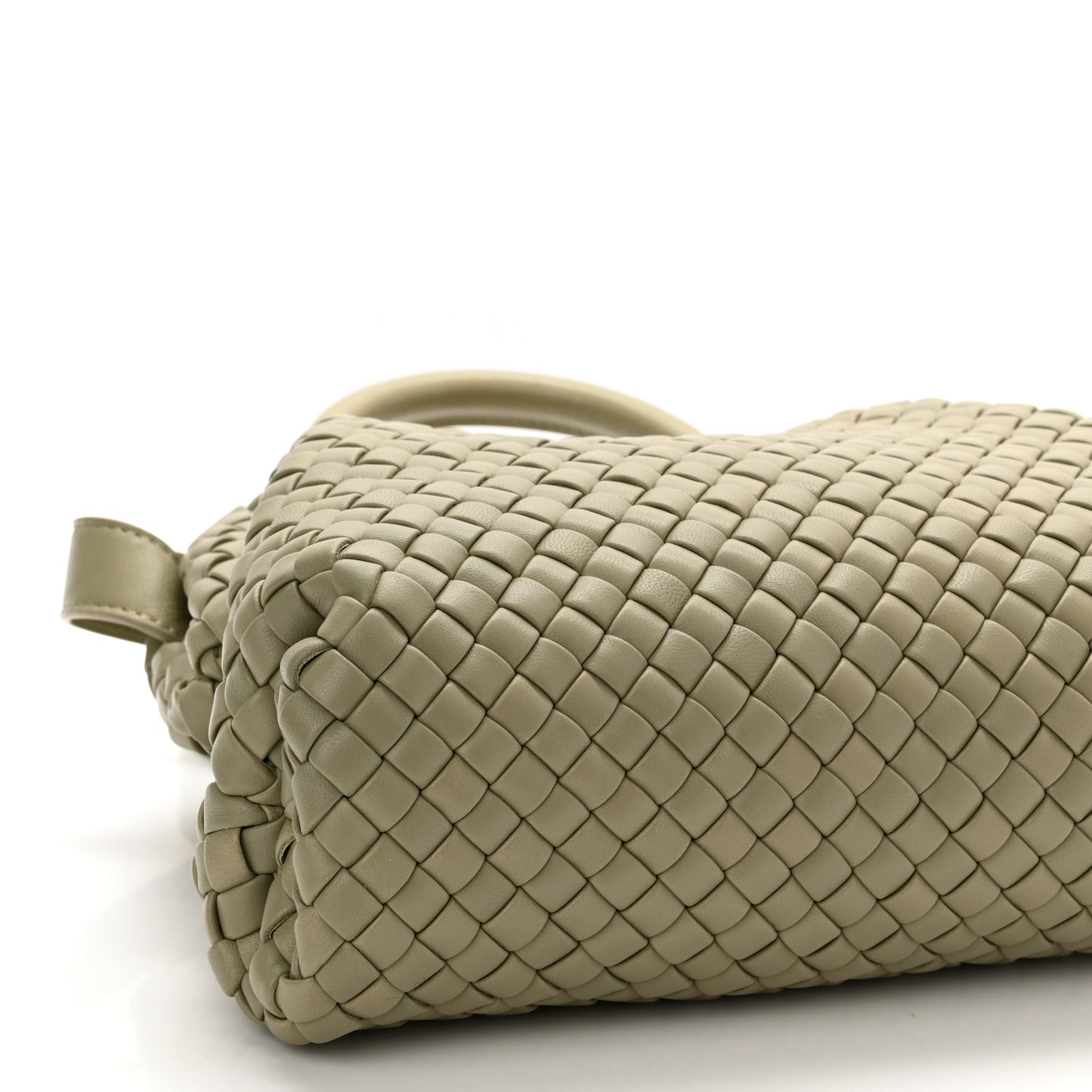 Nappa Intrecciato Small Padded The Handle Tote New Sauge