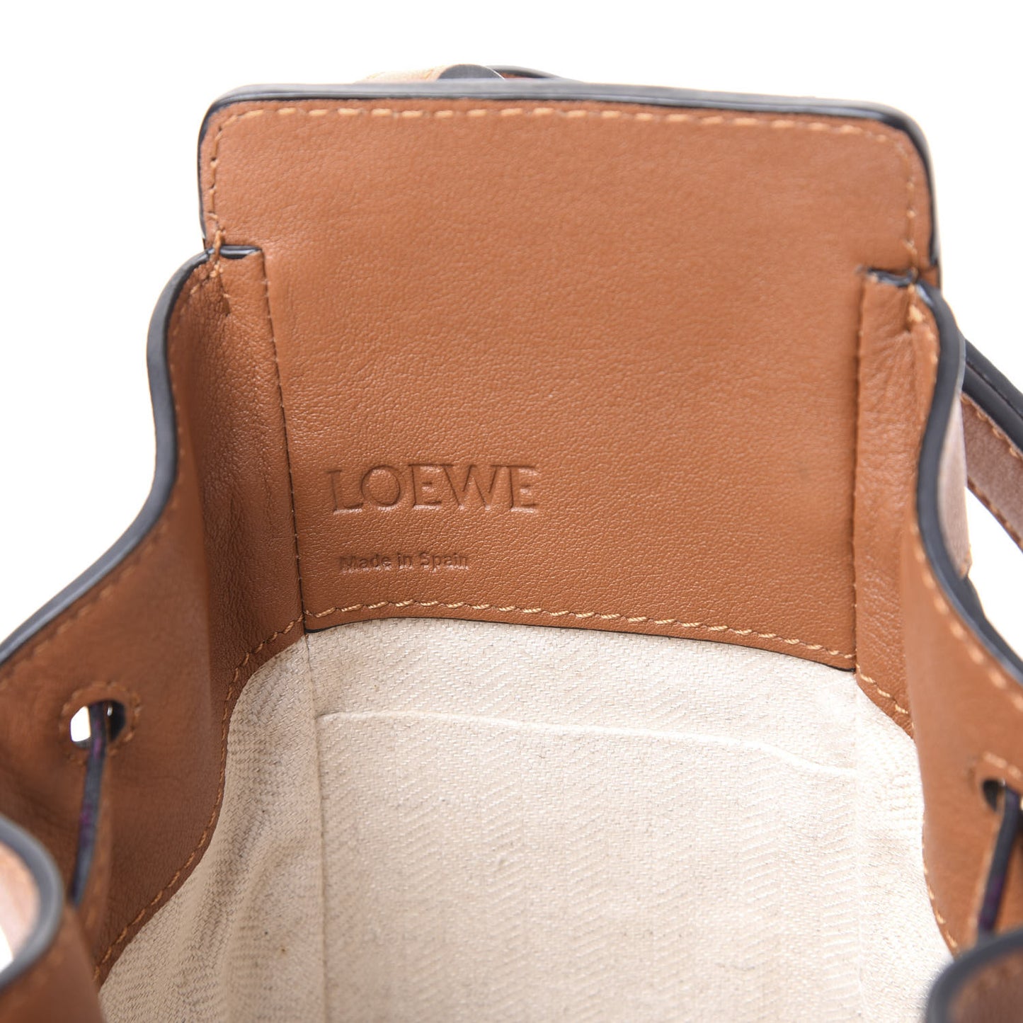 Calfskin Mini Hammock Shoulder Bag Tan