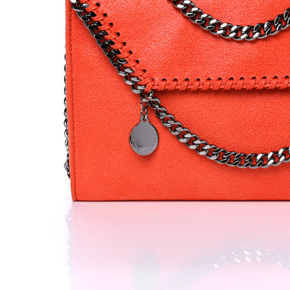 Stella McCartney Shaggy Deer Mini Falabella Crossbody Bag Flame 8 of 10