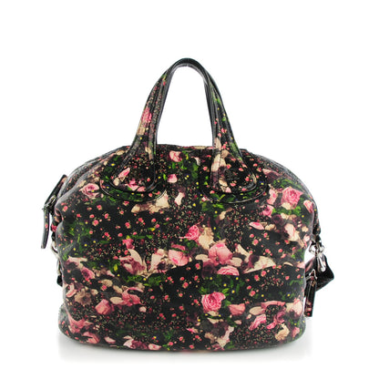 Givenchy Lambskin Roses Camouflage Print Medium Nightingale Black 1 of 7