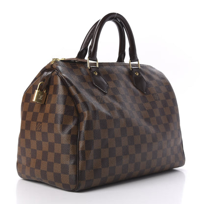 Louis Vuitton Damier Ebene Speedy 30 3 of 12