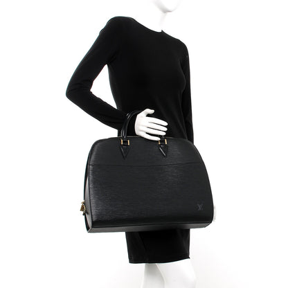 Louis Vuitton Epi Sorbonne PM Briefcase Black 3 of 8