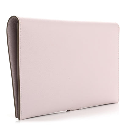 Hermes Evercolor RMS Toutenmain Wallet Mauve Pale 3 of 8