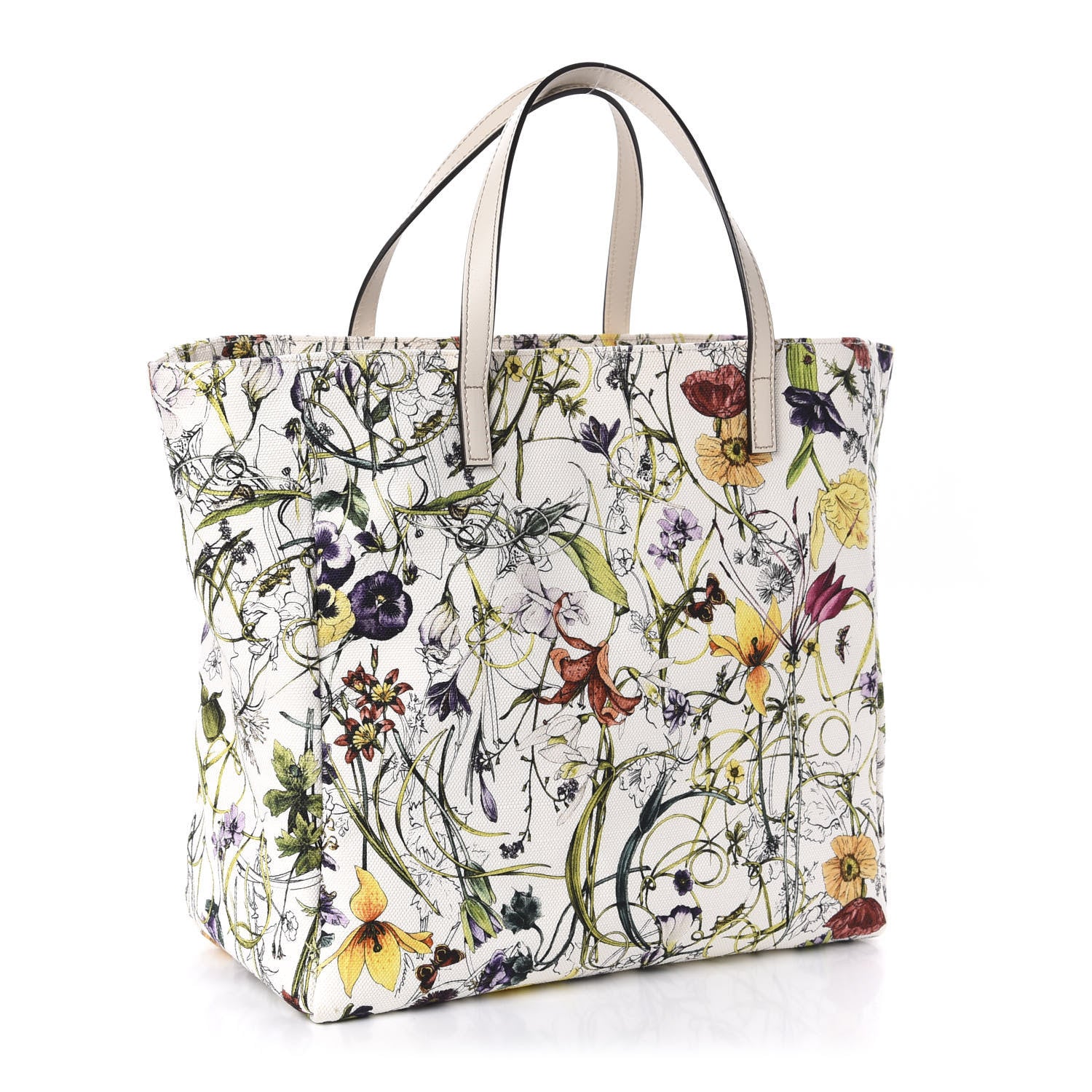 Gucci Canvas Flora Infinity Medium Tote 3 of 10