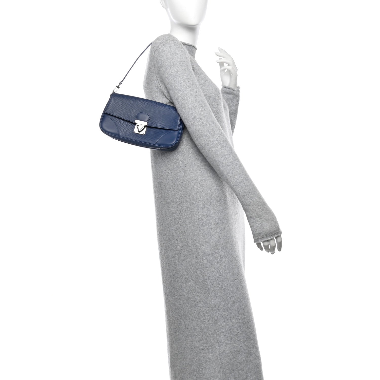 Louis Vuitton Epi Segur Pochette Myrtille 2 of 11