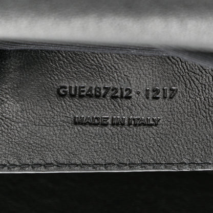 Saint Laurent Sheepskin Matelasse Chevron Monogram Large College Satchel Black 8 of 12