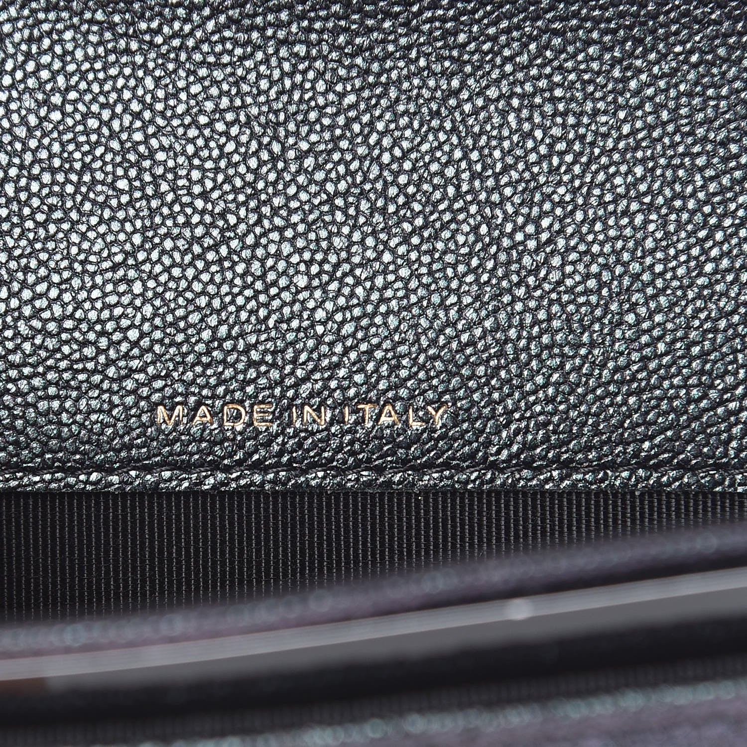 Chanel Iridescent Caviar Quilted Flap Card Holder Black 7 of 9