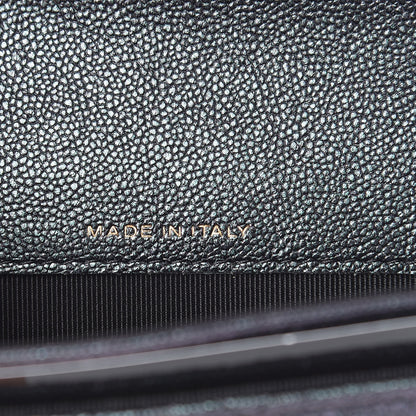 Chanel Iridescent Caviar Quilted Flap Card Holder Black 7 of 9
