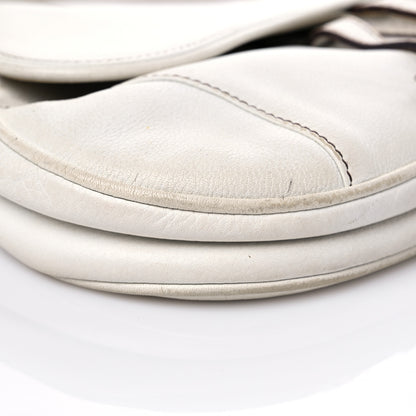 Christian Dior Calfskin Saddle Bag White 7 of 20