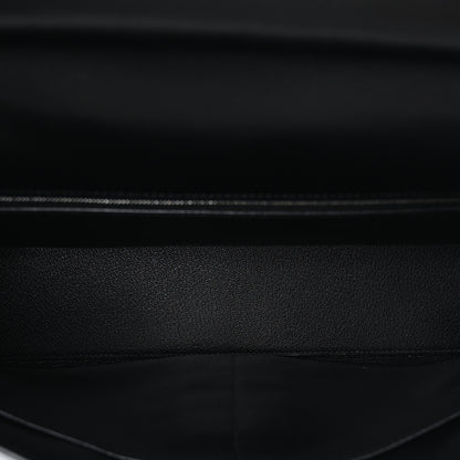 Hermes Box Toile Lakis Kelly 35 Black 5 of 10