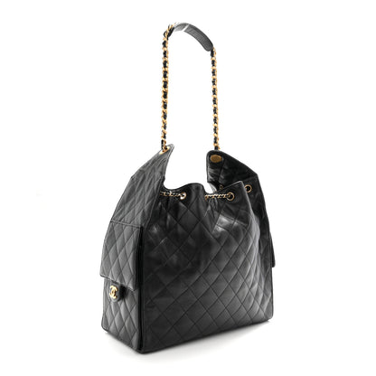 Chanel Caviar Quilted Medium Chanel 25 Handbag Black 4 of 12